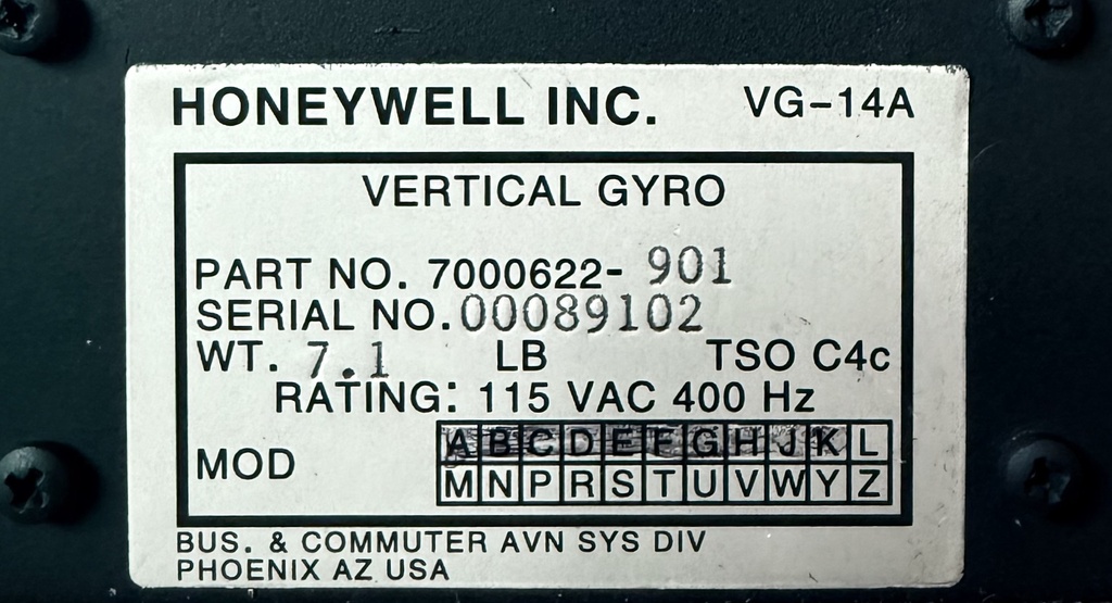 Data Plate