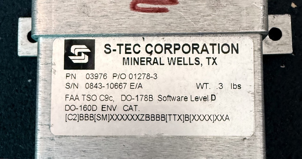 Data Plate