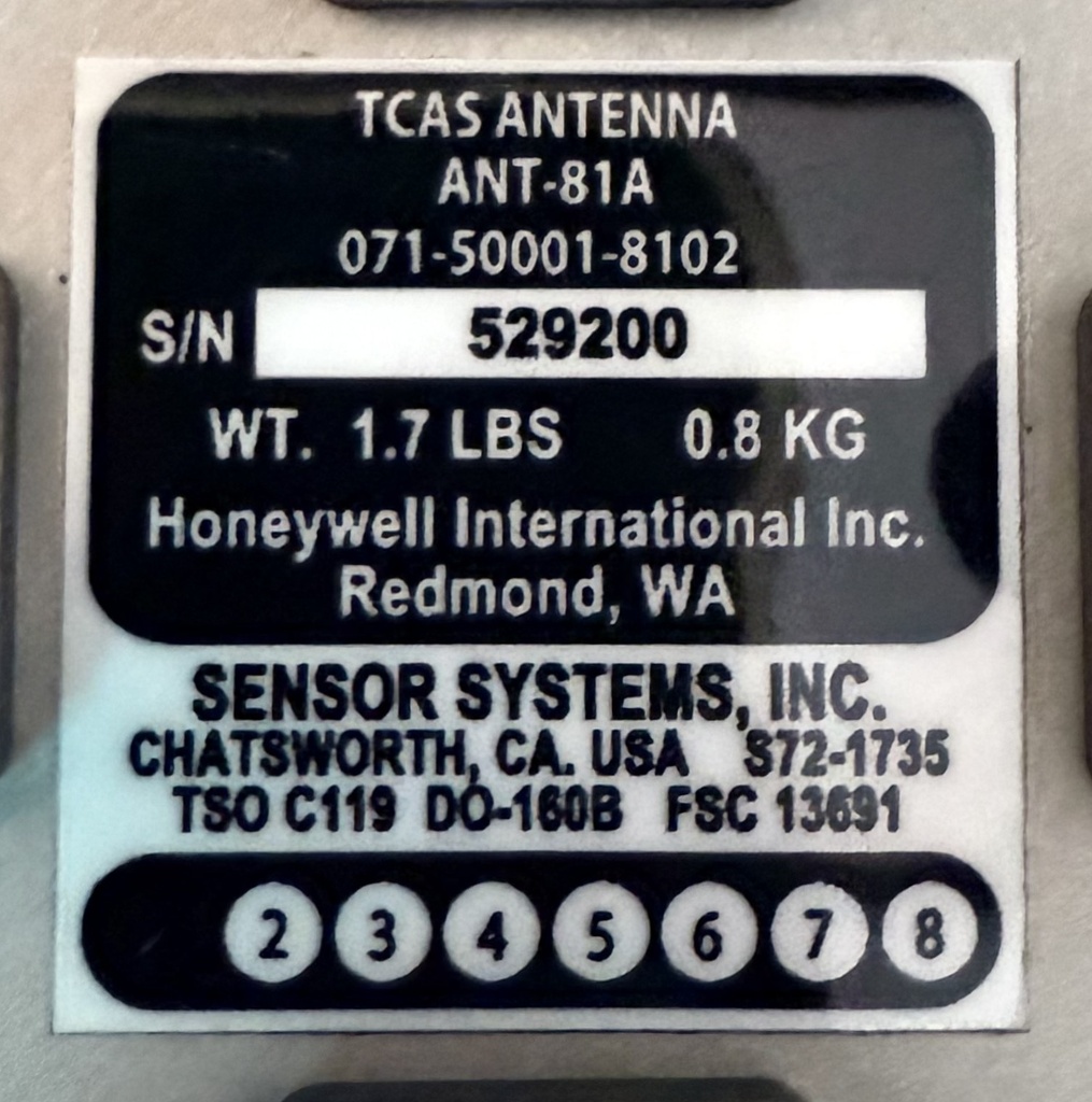 Data Plate