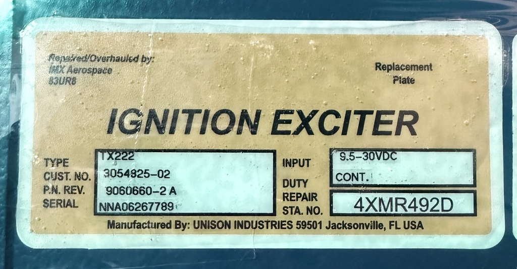 Data Plate