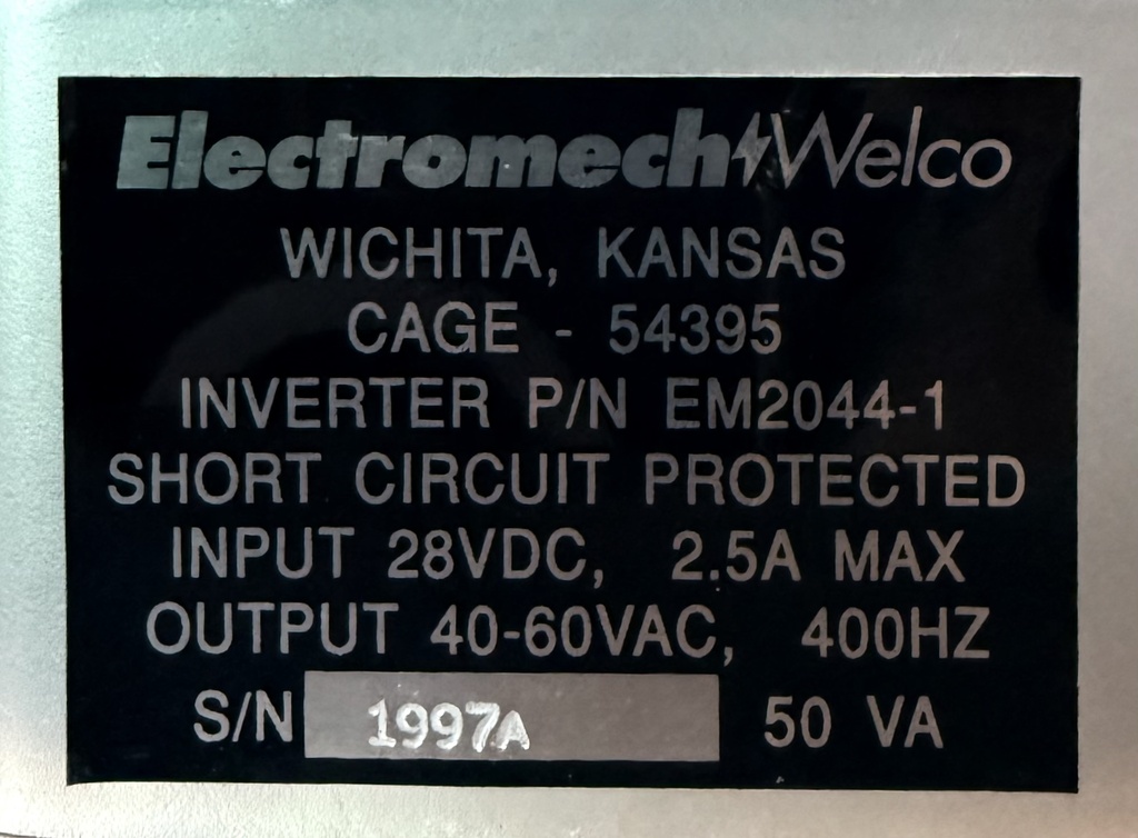 Data Plate