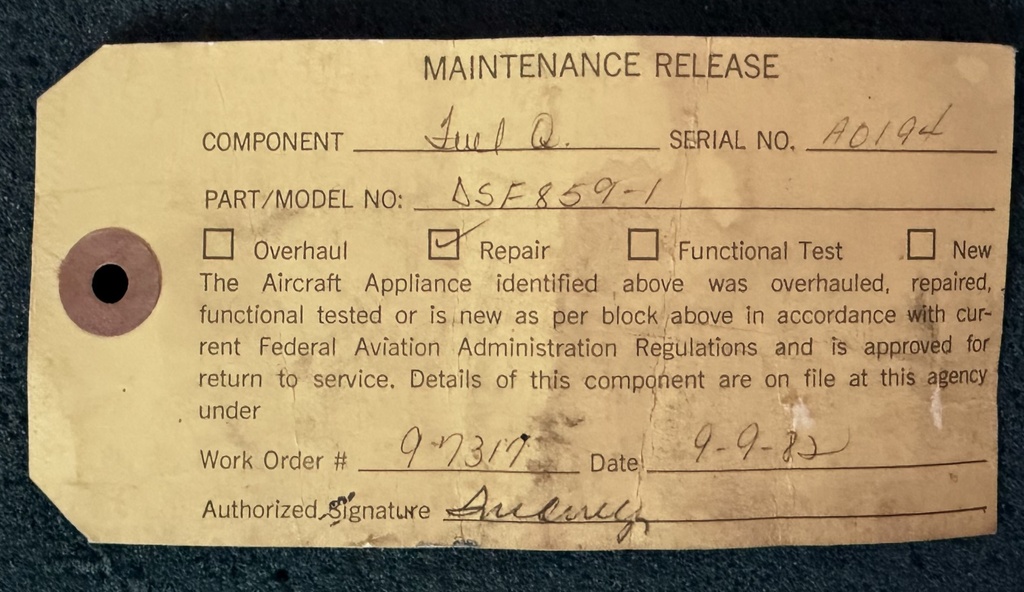 Maintenance Release Tag