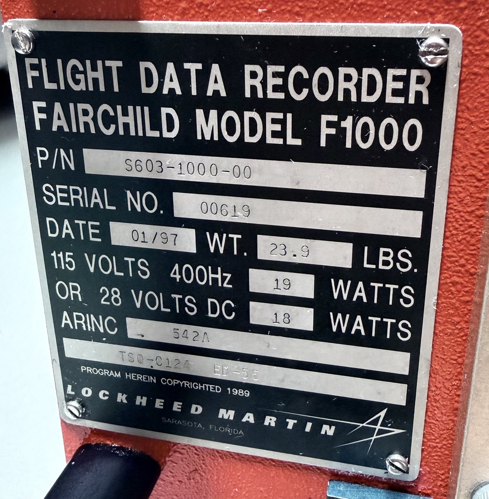 Data Plate