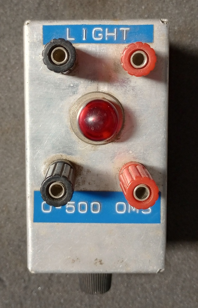 Variable Ohm's Tester 