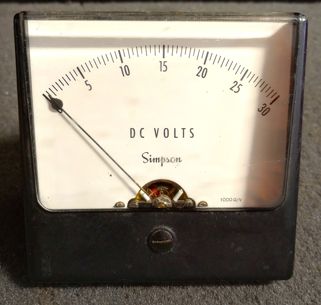 Simpson Volt Meter