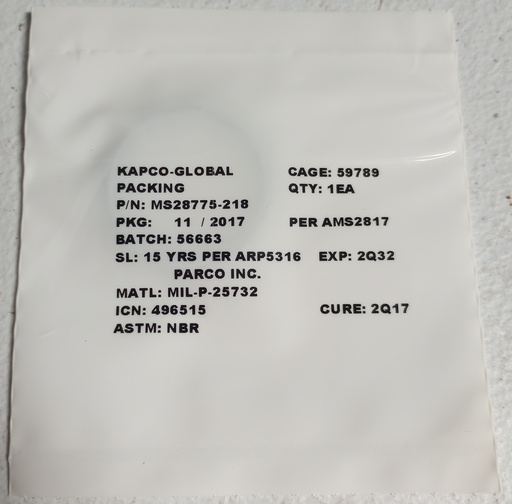 [pius-1516] MS28775-218